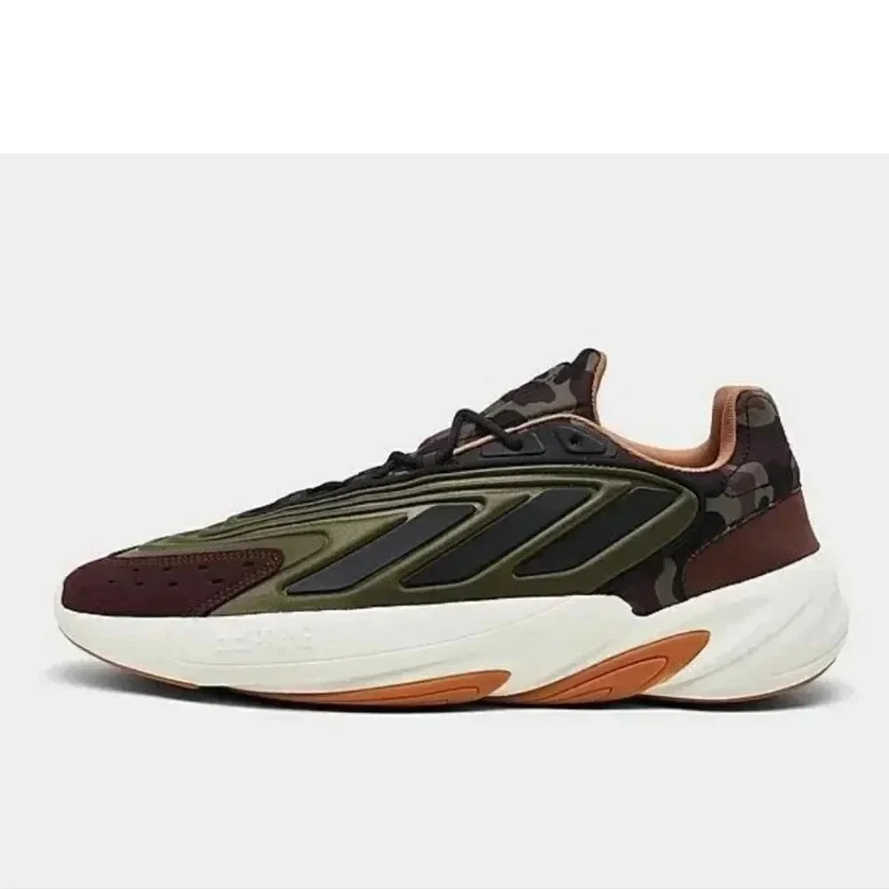ADIDAS ORIGINALS Ozelia‎ Men's Sneakers Olive Strara Mesa  Black